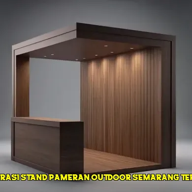 dekorasi stand pameran outdoor semarang terbaik
